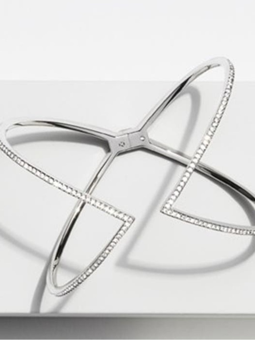 Nadri Starry Night Hinge Cuff Bracelet NWT